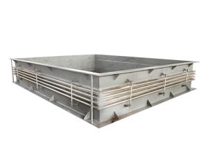 China Metal Rectangular Expansion Joint For Ducts / Exhaust / Ventilation Systems factory