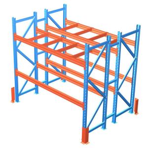 China Heavy Duty 2000KG 4000MM Warehouse Storage Pallet Racking Shelf Metal Shelving factory