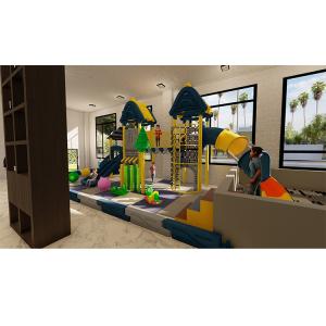 China Large Galvanized Steel Anti Crack Outdoor Plastic Slide Amusement Park factory