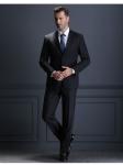 Anti-Static Black Suit for Work Professional Slim Stylish Clothing Business