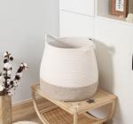 Decorative Custom Woven Cotton Rope Laundry Toys Candy Storage Fabric Container
