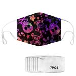 Colorful Pattern Adults Reusable Mouth Mask