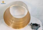 Stone Crusher Parts Bronze Sleeve Bushings With Oil Groove , ISO / CE
