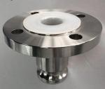 EN PN16 PTFE Lined Pipe Fittings 3/4"-4" Steel Flange Adaptor