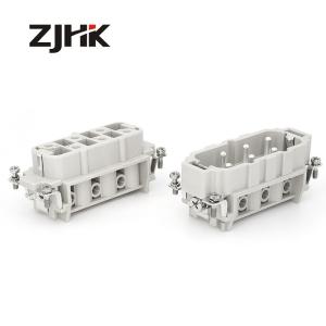 China 6 Pin Heavy Duty Industrial Connector High Current Insert 35 Amp Screw Terminal factory