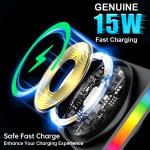 QI2 One-Piece Stretched All-Metal Design Car Magnetic Wireless Charger With 9