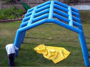China OEM Mobile Earthquake / Disaster Rescue Tents Advertising Inflatables Airtight Tent factory