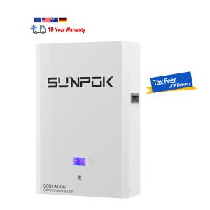 China UN38.3 Wall Mounted Sodium Ion Battery High Safety With 20 Years Life Span factory