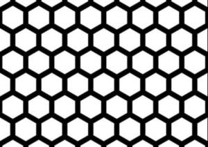 China Honeycomb Punching Sieve Hexagonal Perforated Metal SS304 1*2m 1.22*2.44m factory