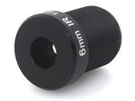 3.0 Megapixel Camera Lens 6mm 74 Degree 1/2.5'' inch, M12 mount
