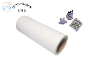 China 0.18mm Thickenss Removable Hot Melt Glue Film Badges Magic Gum factory
