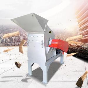 China 200kg/h Wood Grinder Crusher Machine Small Multi Functional Wood Sawdust Sawdust Bamboo Particle Crusher factory