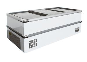 China 860L Manual Defrost Commercial Display Chest Freezer R290 Refrigerant factory