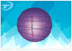 China Custom Printed Pink Paper Lanterns , Colorful Paper Party Lanterns factory