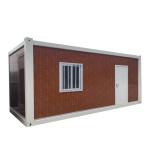 Customized Logo Prefab Steel Structures Folding Container House High Strength