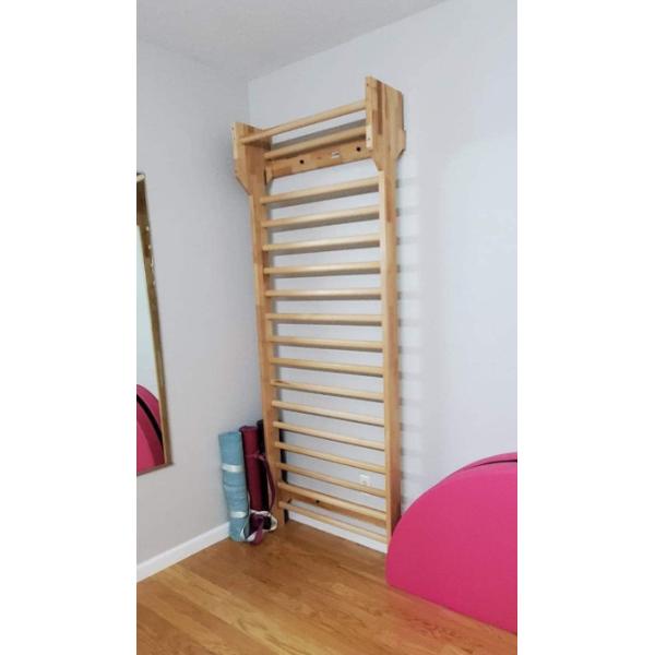 Gymnastics Wooden Ladder Stall Bars Suspension Trainer Physical Therapy