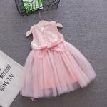 Pink Princess 100CM Children'S Dress Clothing Costume Breathable Small Flower