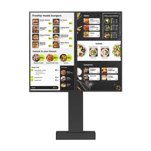 China 1920x1080 55 Inch Outdoor Drive Thru Menu Boards For Restaurant factory