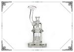 8 Inches Matrix Perc borosilicate Glass Water Bubbler Hookah 7MM Thick