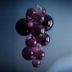 Italian grape fruit theme restaurant chandelier club glass pendant lamp