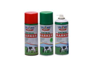 China Liquid Coating Animal Marking Paint Spray Pig Cattle Sheep Tag Marking 500ml Dry Fast factory
