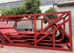 ISO9001 Boiler Parts Carbon Steel Membrane Wall / Water Wall Panels 53.5x4