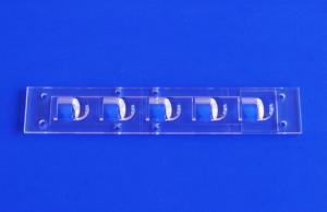 China PCB Module Road Lamp Led Lens Array 40X80 Degree , 5W PMMA Lens factory