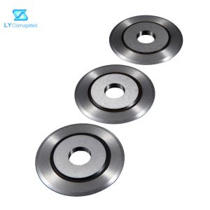 Single Double Layer Industrial Cutting Blade Carbon Steel Carbide Fabric