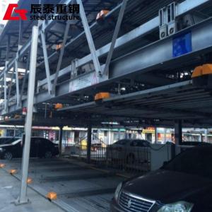 China Prefabricated Steel Structure Garage Building , Metal Frame Garage Customized factory