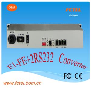 China E1-FE+2RS232 Protocol Media Converter factory