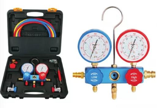 Auto AC Tool 1234YF environmental protection plastic box Gauge set 2196 pipe