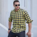 2022 Fashion Men's Shirts Autumn Long Sleeve Plus Size Clothes for Adult Age