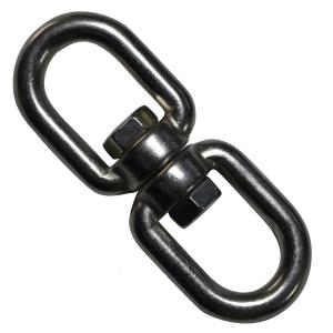 China Wire Rope Fittings Eye Eye Swivel Carabiner Swivel Snap Hook Torque Swivel Hinge factory