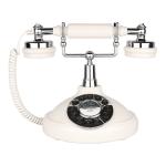 Push Button Decorative Antique Phones 140mm Retro Rotary Telephone