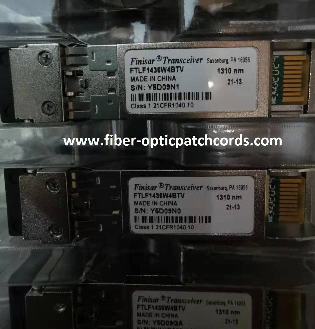 FTLF1436W5BTV FINISAR 25G 1310nm 10KM Optical Transceiver Module Single Mode
