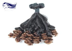 China Real Aunty Fumi curly hair Ombre Color for short hair 1B / 27 factory
