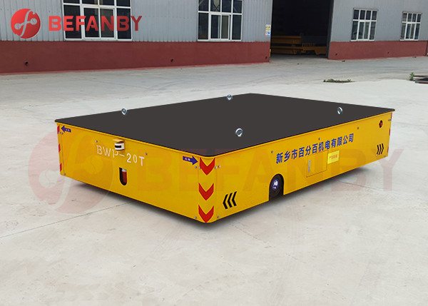 10 Tonnes Battery Operated Trackless Cart With Rubber Wheels Move