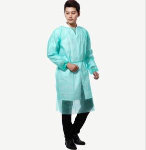 China Eco Friendly Disposable Isolation Gown Highly Breathable Acid Proof Sanitation factory