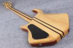 5 strings butterfly electric bass guitar Alien spider bass in neck thru body