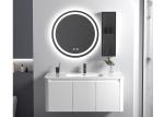 Wall Mounted Wash Basin Vanity Cabinet Waterproof For Bathroom