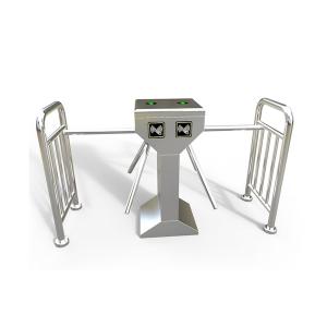 China 304 Stainless Material Tripod Turnstile Gate Vertical Full / Semi Automatic factory