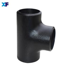 China 16&quot; Yellow Paint Sch20 Forged Tee Pipe Fitting Asme B16.9 factory