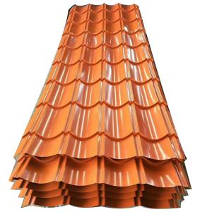 China 30g Galvanized Sheet Color Coated Roofing Steel for Long-Lasting Performance factory