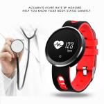 Ip68 Smart Bluetooth Fitness Bracelet Clever Clock High Resolution Round Touch