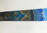 personalized polyester lanyards with Beautiful landscape with detachable buckle