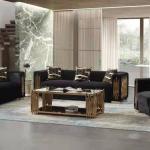 Modern Elegance: Stainless Steel Marble Dining Table For Homes