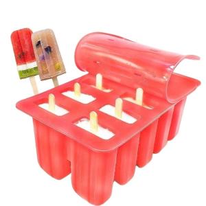 China Handmade Silicone Ice Popsicle Molds Sustainable Ice Cream Pop Molds Customized factory