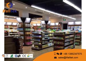 China Eco - Friendly Supermarket Gondola Shelving Double Sided Gondola Shelving factory