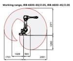 Floor Mounted With 0.05mm Accuracy And 60Kg Industrial Robotic Arm