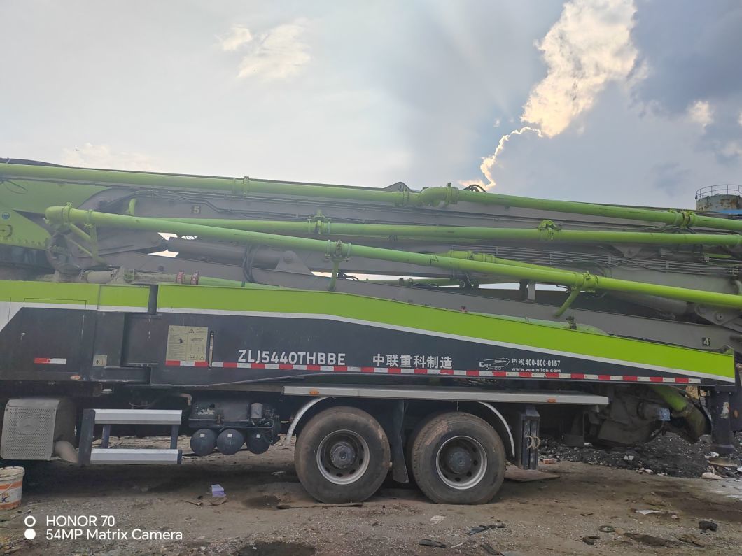 2019 Zoomlion 63m Concrete Boom Pump on Mercedes Benz Concrete Pump Truck Construction Machinery